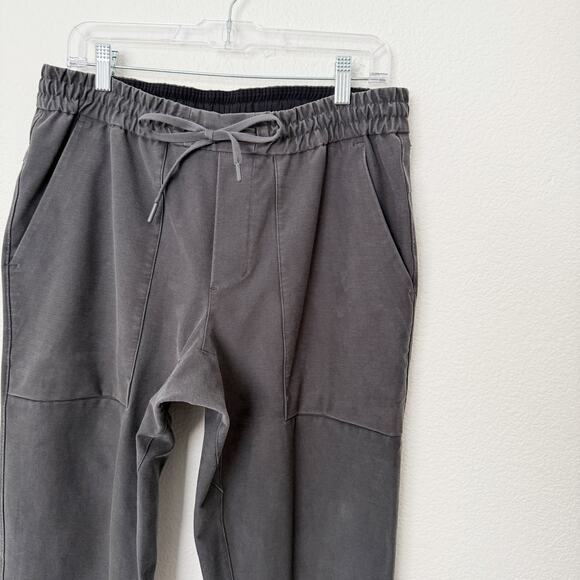 [Lululemon] Graphite Gray Utilitech Pull-On Stretch Bowline Pants Size Large L - Picture 6 of 11